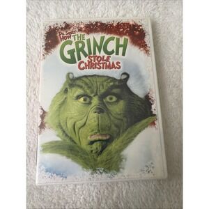 Dr. Seuss How The Grinch Stole Christmas DVD 2000 Jim Carrey New NIP